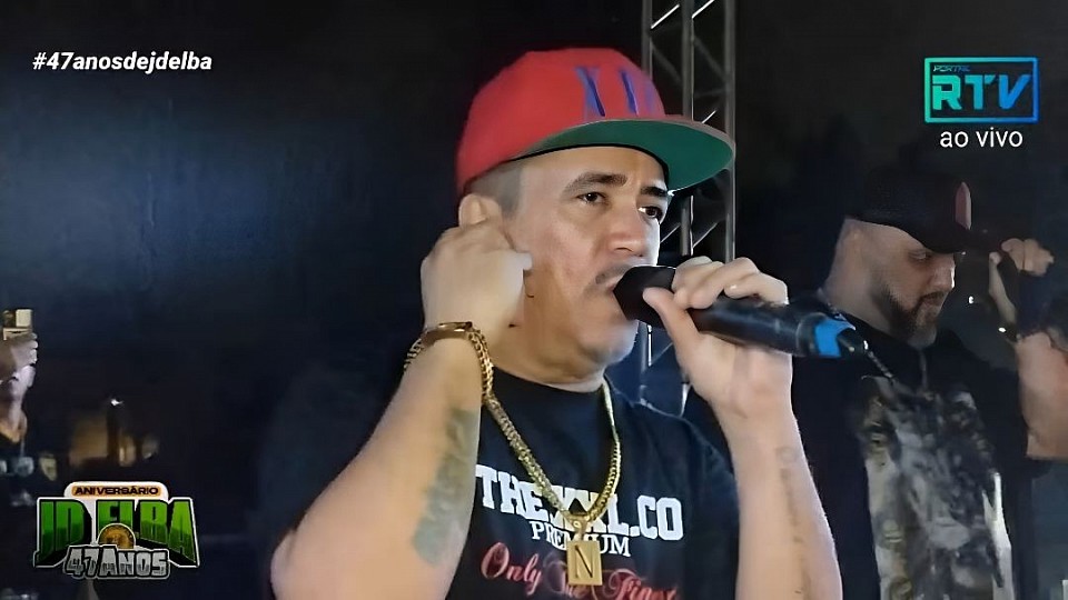 Ndee Naldinho nos 47 anos de jardim elba